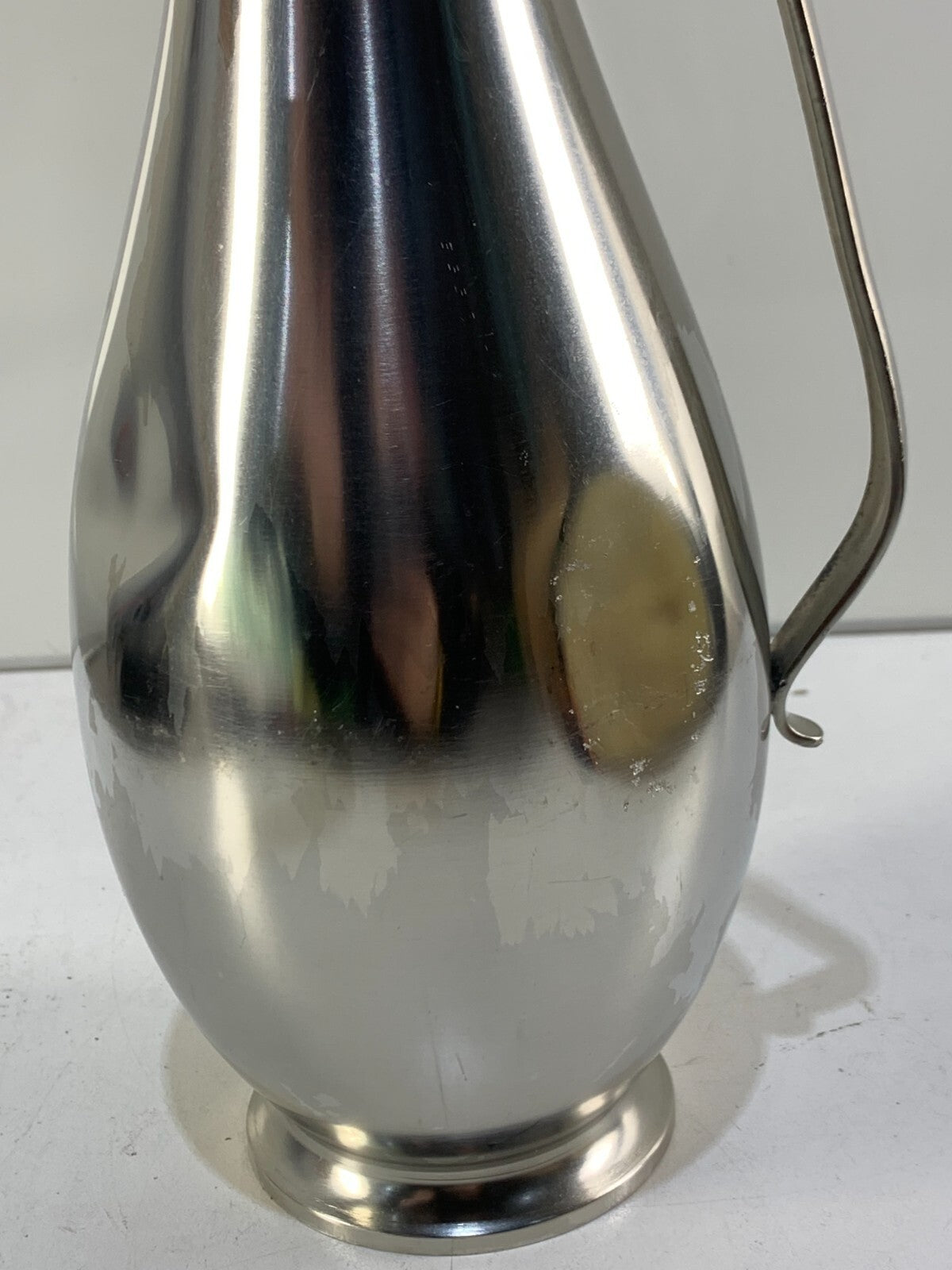 Vintage MCM Metawa Holland Pewter 12” Water Pitcher
