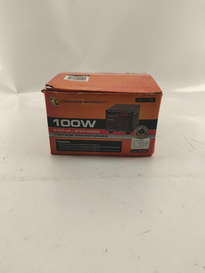Power Bright VC100W Voltage Transformer 100 Watt Step Up/Down 110V - 220V