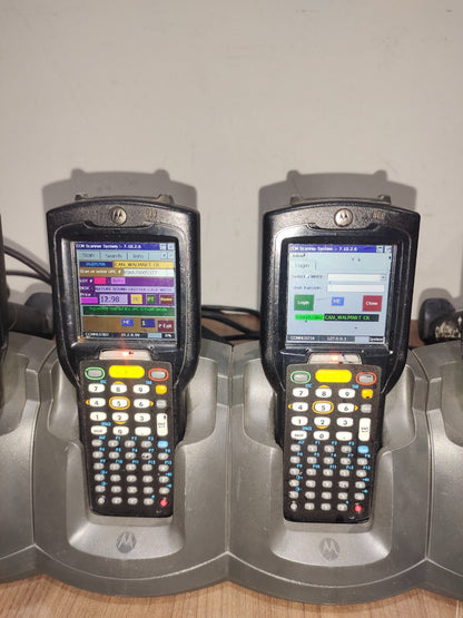 Symbol CHS3000-4000C Charging Dock & MC3190 Barcode Scanner (4 Scanner Guns) - 1