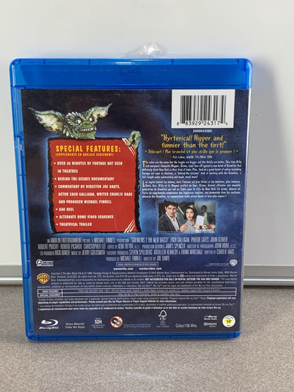 Gremlins 2 - The New Batch (Blu-ray Disc, 2012, Canadian French)