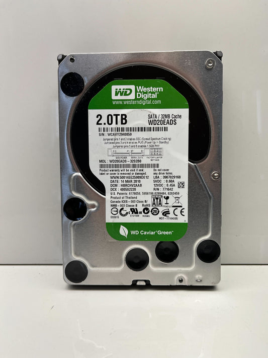 Western Digital Green 2TB 3.5" SATA HDD WD20EADS-32S2B0