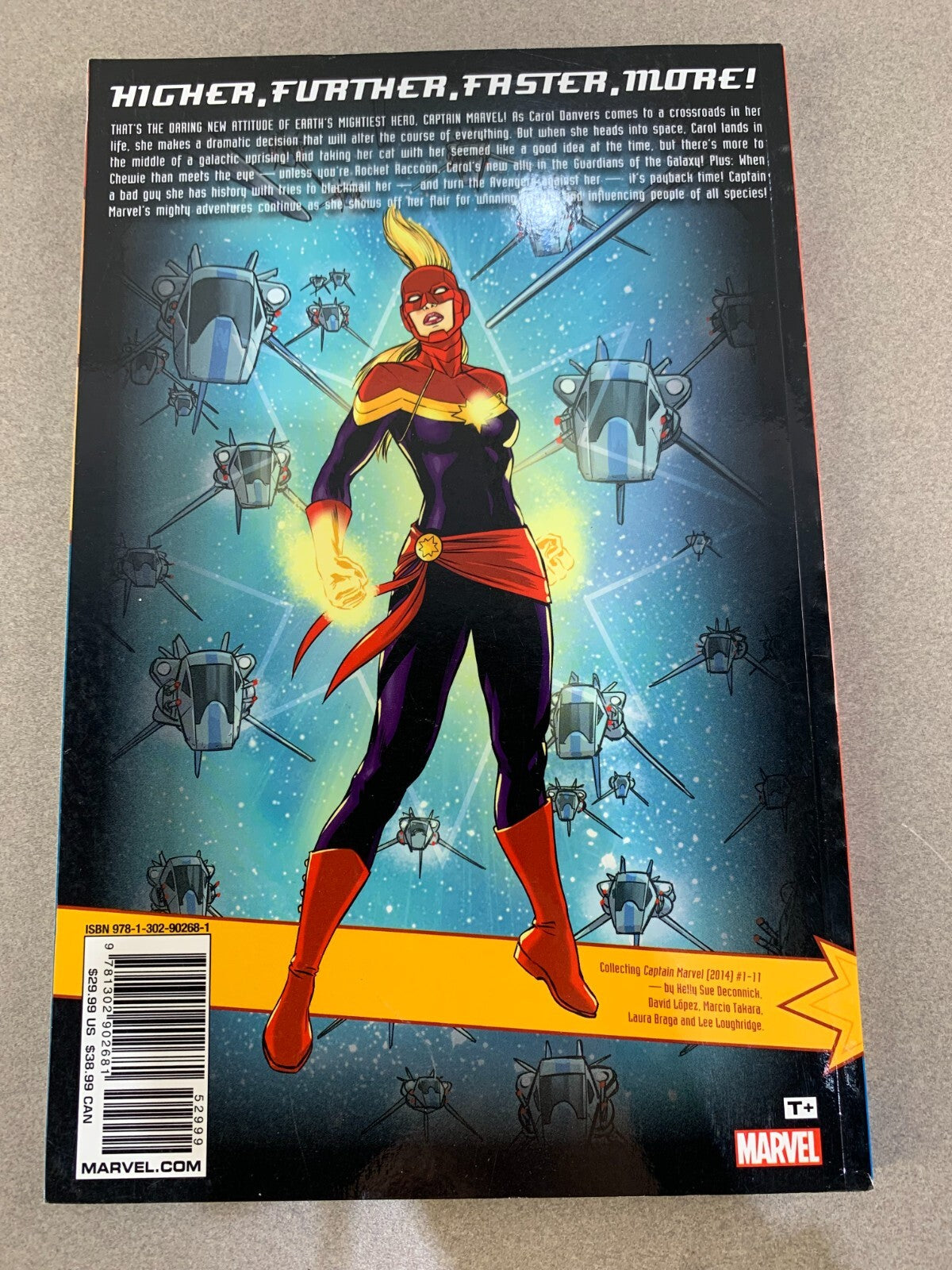 Captain Marvel: Higher, Further, Faster, More Vol 1 TPB Marvel Comics DeConnick