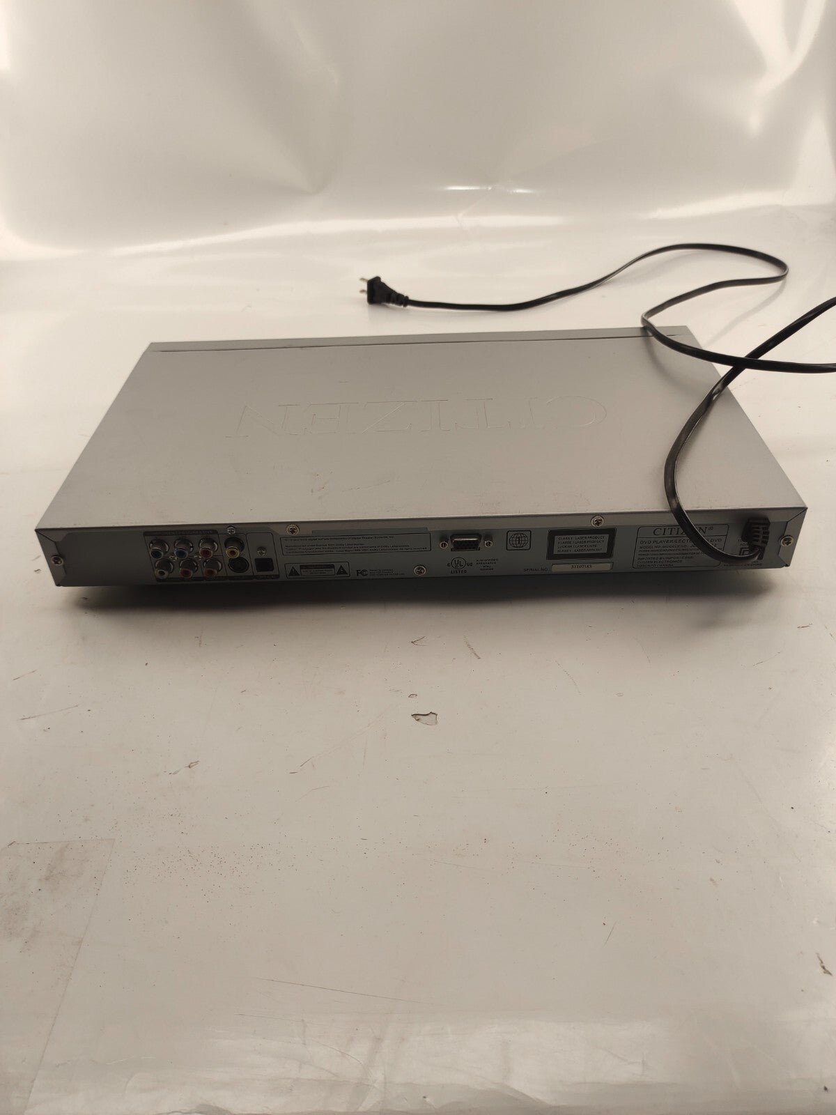 Citizen JDVD3842 DVD Player - Silver