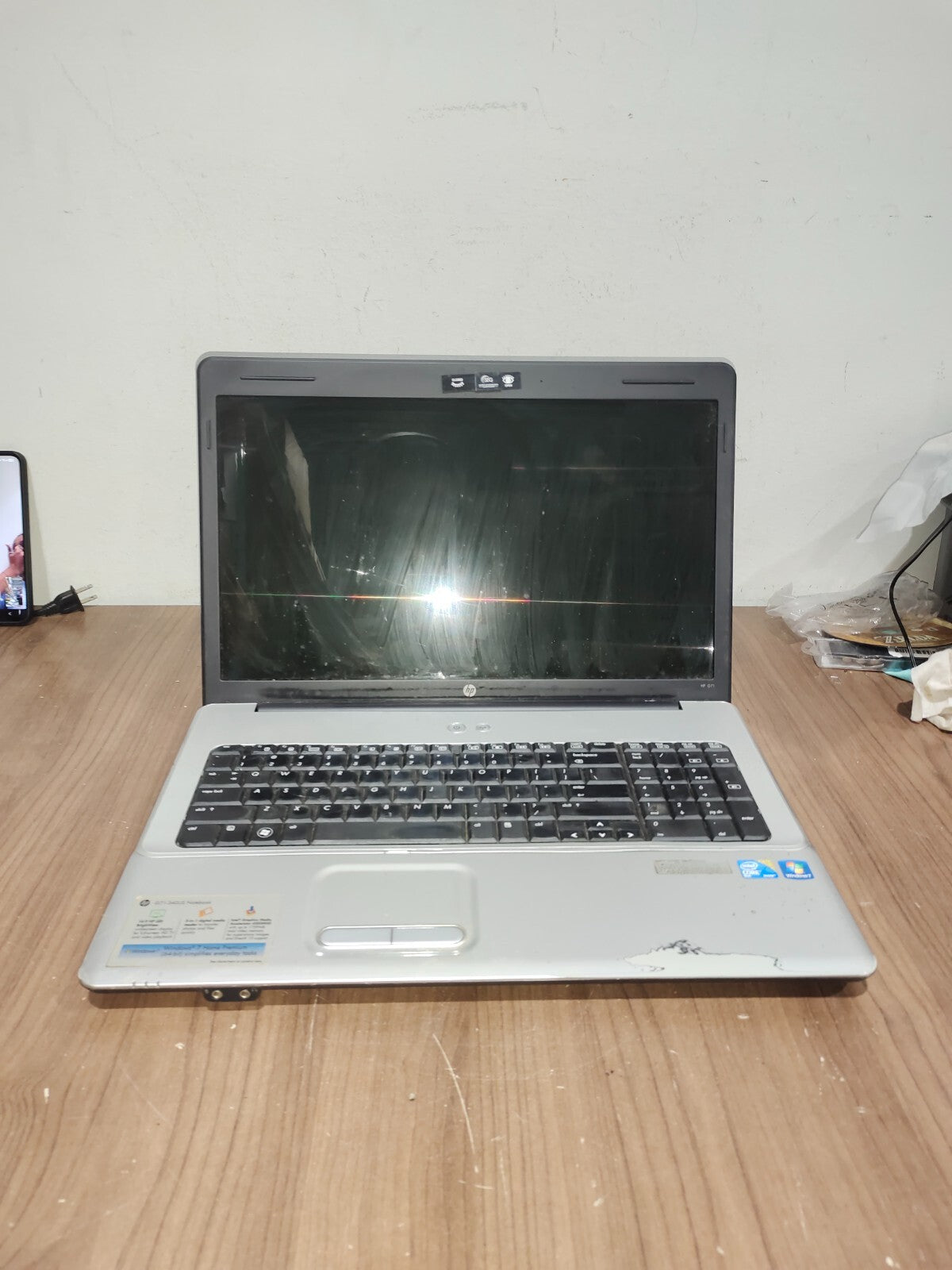 HP G71-340us 17.3" Notebook  - Untested