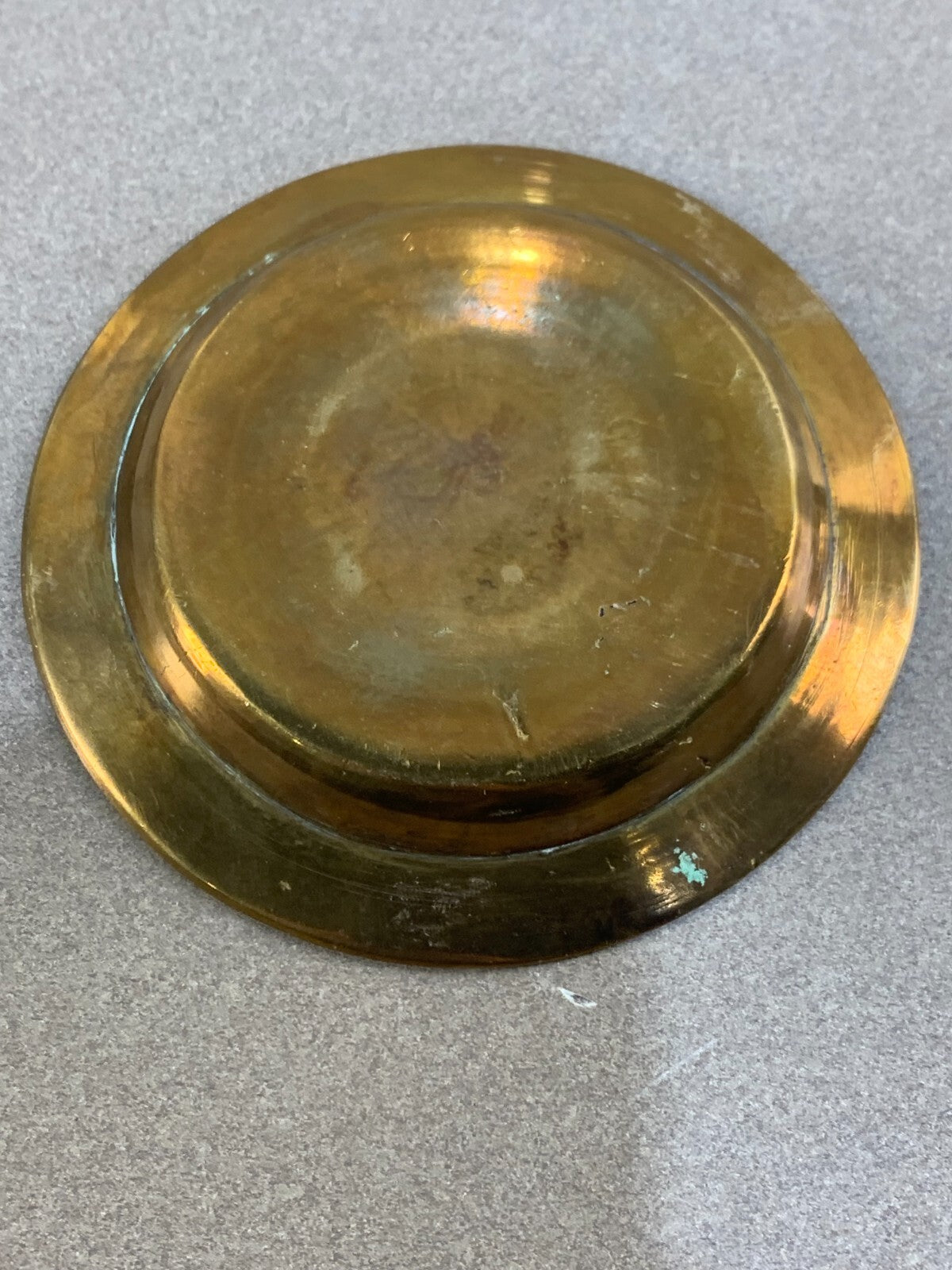 Chinese Brass Trinket Dish