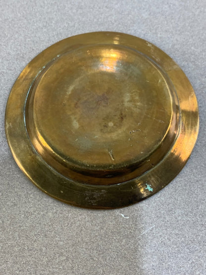 Chinese Brass Trinket Dish