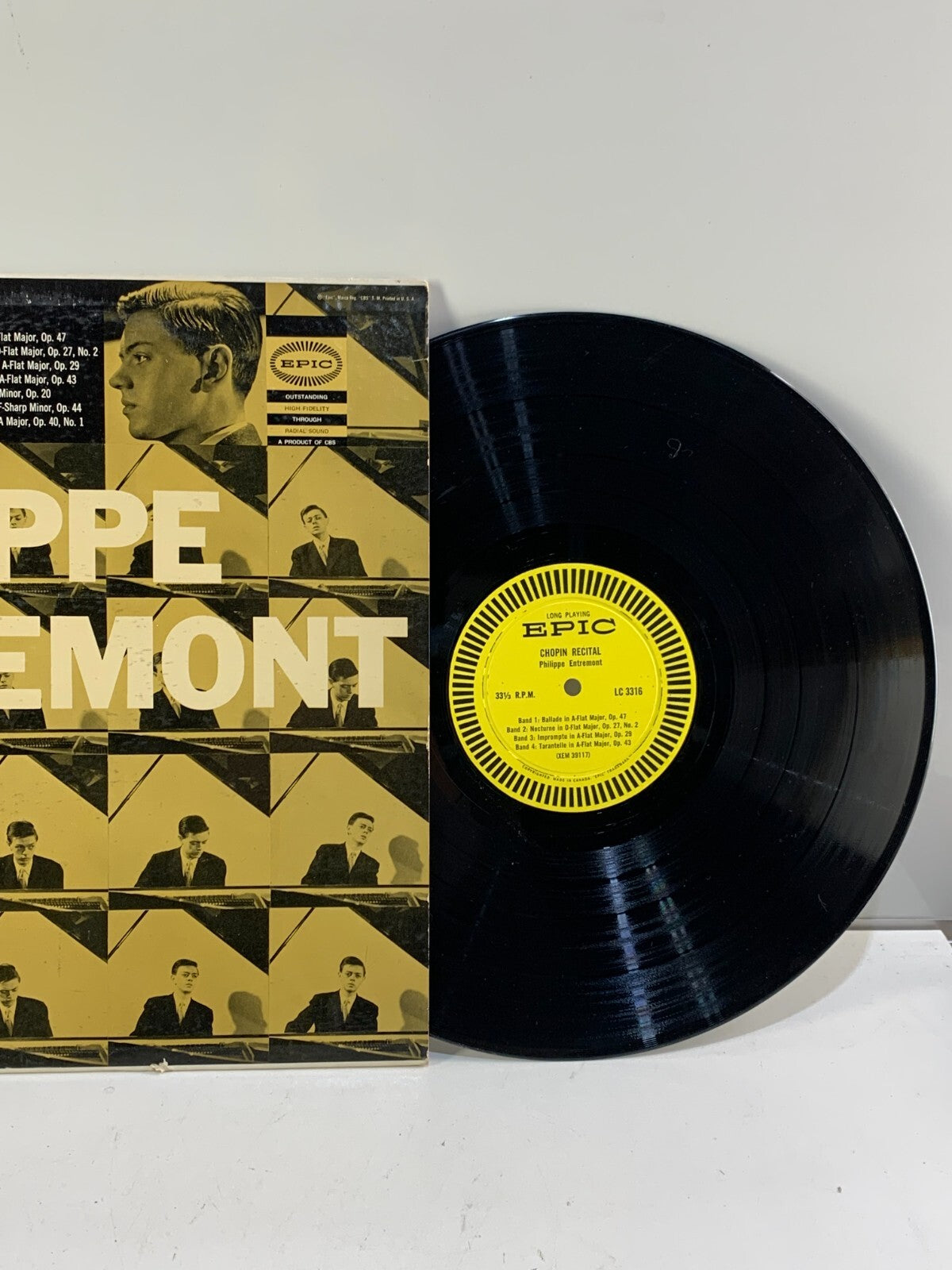 Frederic Chopin, Philippe Entremont - Chopin Recital (LP, Vinyl)