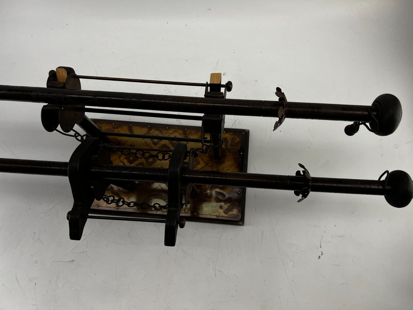 Vintage Fire Poker Set - Sword + mount