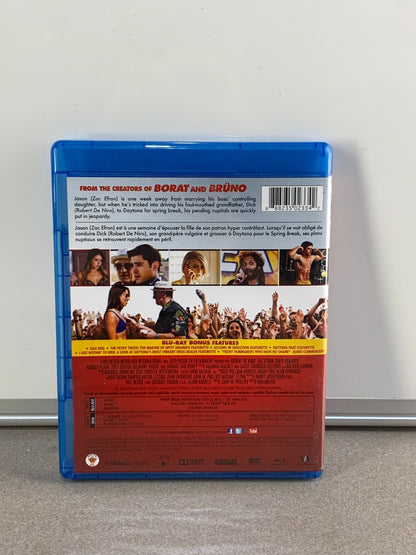 Dirty Grandpa Blu-ray & DVD 2 Disc Set Zac Efron Robert De Niro