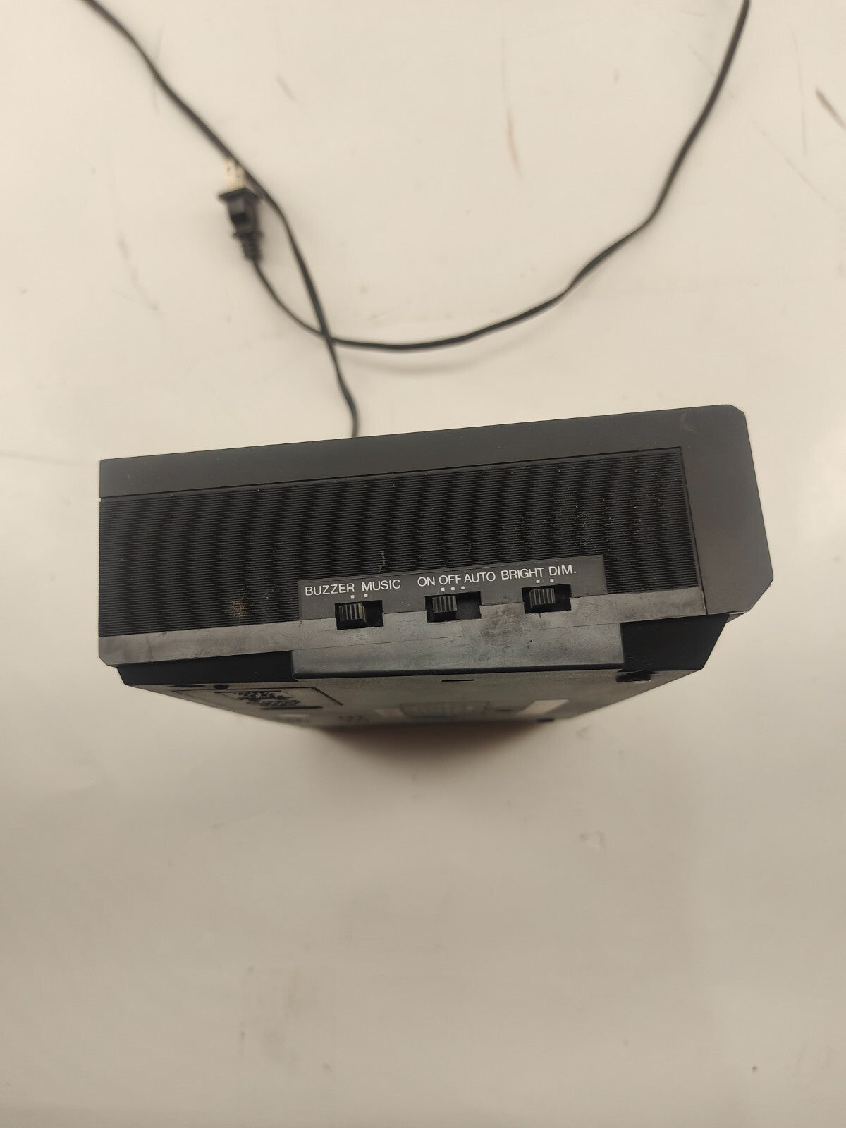 VTG Transonic AM/FM Clock Radio Cassette Recorder Clock & Alarm