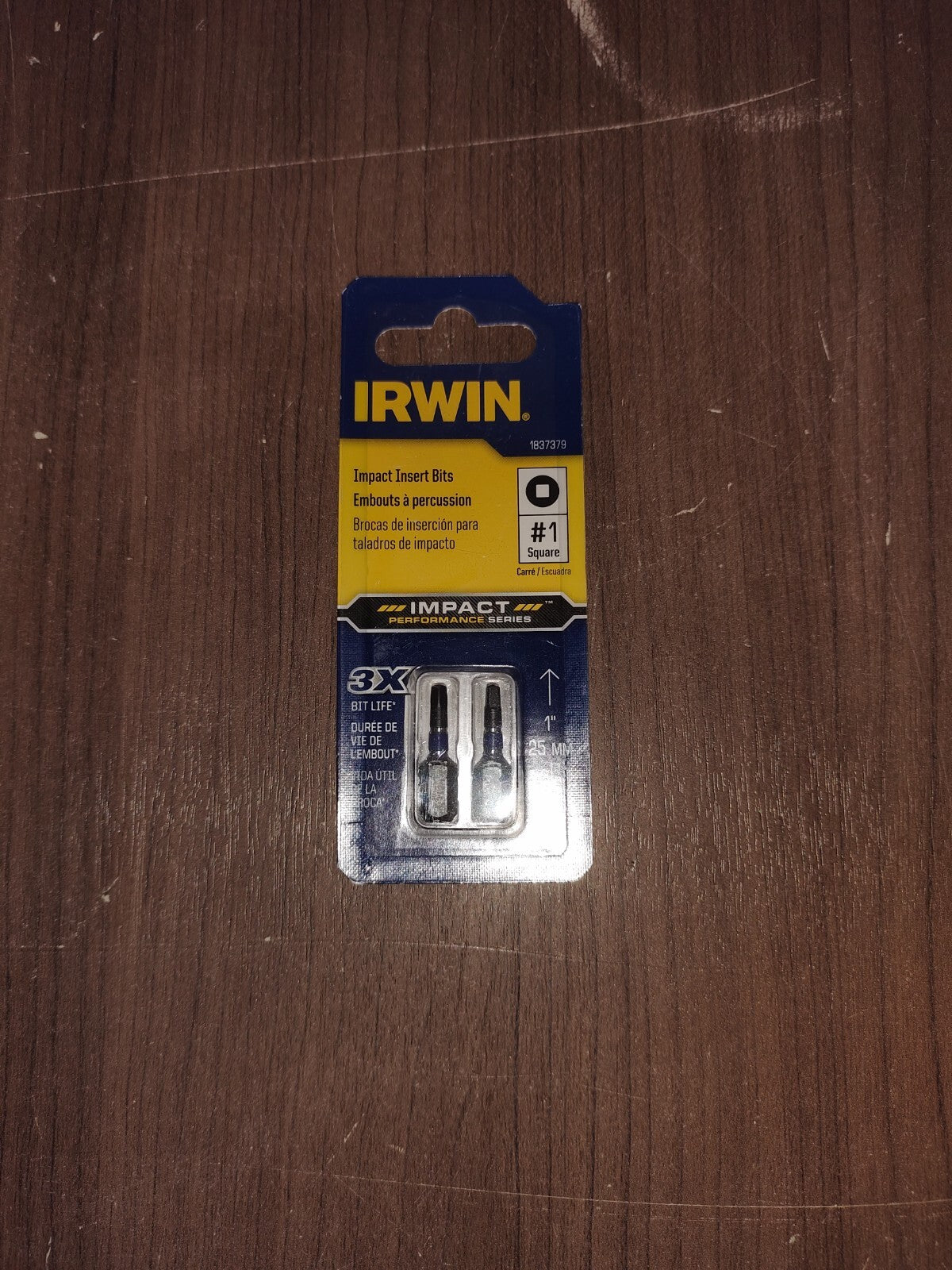 Irwin 1837379 #1 Phillips 1" Impact Insert Bits - Set of 6 - 5