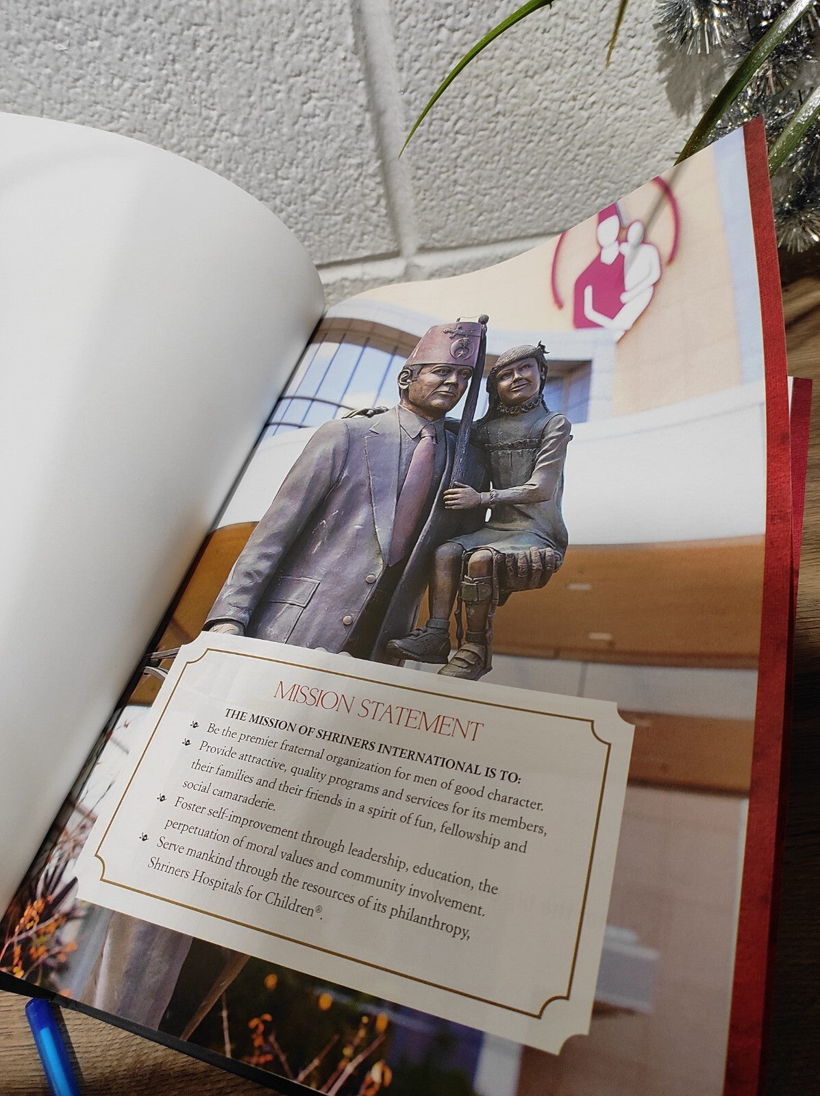 2018 Inaugural Edition Shriners International Directory Large Hardcover Book