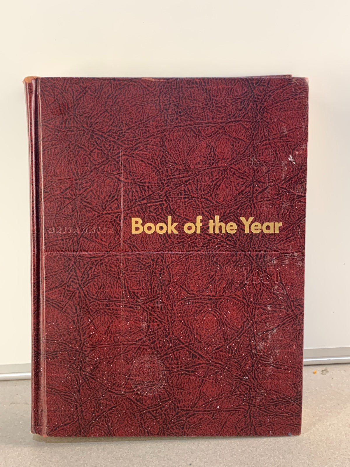 Vintage Encyclopedia Britannica Book Year 1951