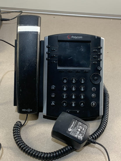 Polycom 2201-46186-001 VVX 410 12-Line IP Phone Gigabit PoE