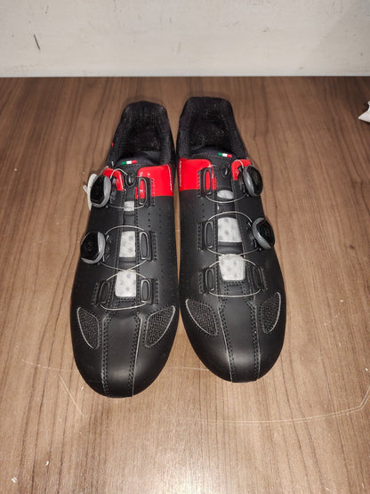 Crono CR-2-17 Nylon Cycling Shoes - Nero Black - Size - 45.5 (EUR)