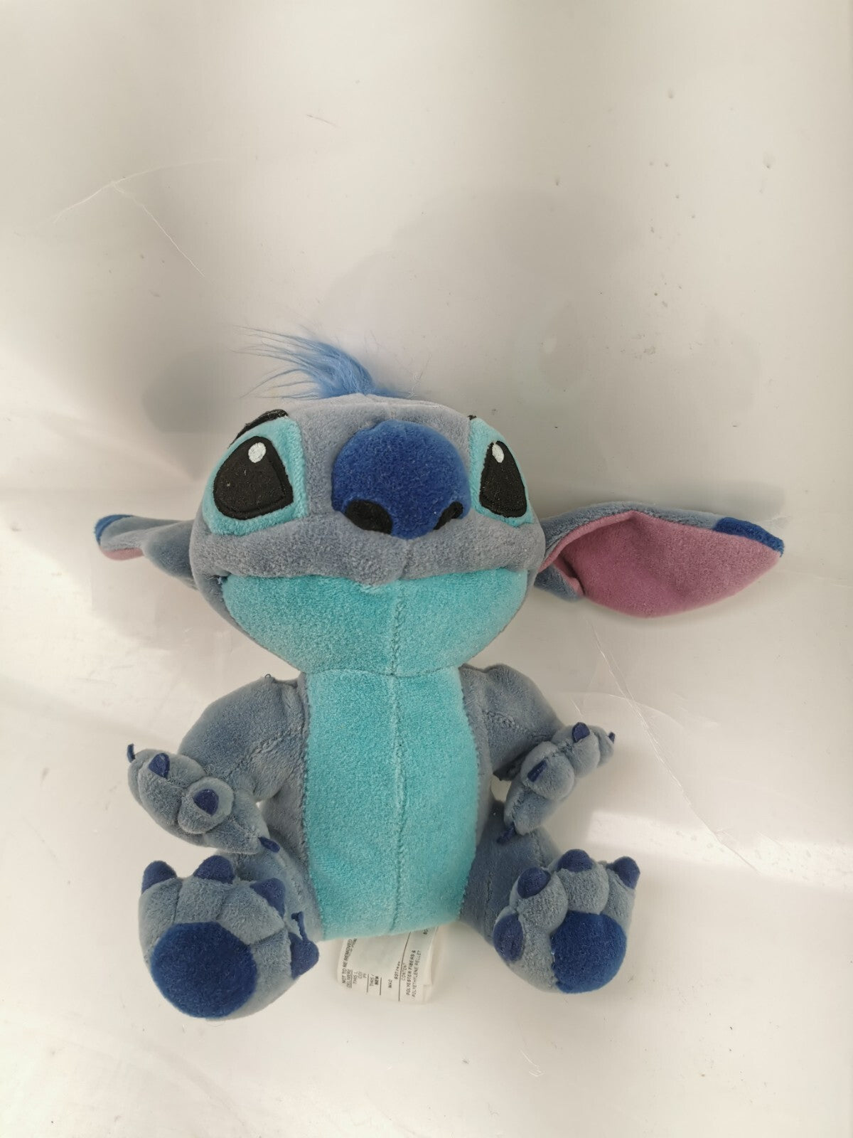 Disney Mini Bean Bag Stitch As Dog 7" Disney Store Plush Stuffed Animal