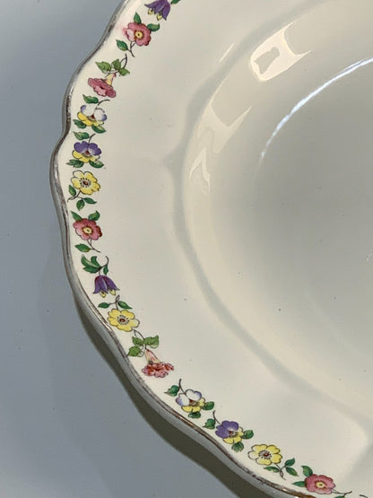 Grindley England Marlborough Royal Petal Greenway - 16" OVAL SERVING PLATTER