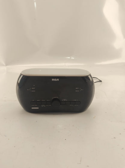 RCA Dual Wake Alarm Clock Radio AM/FM