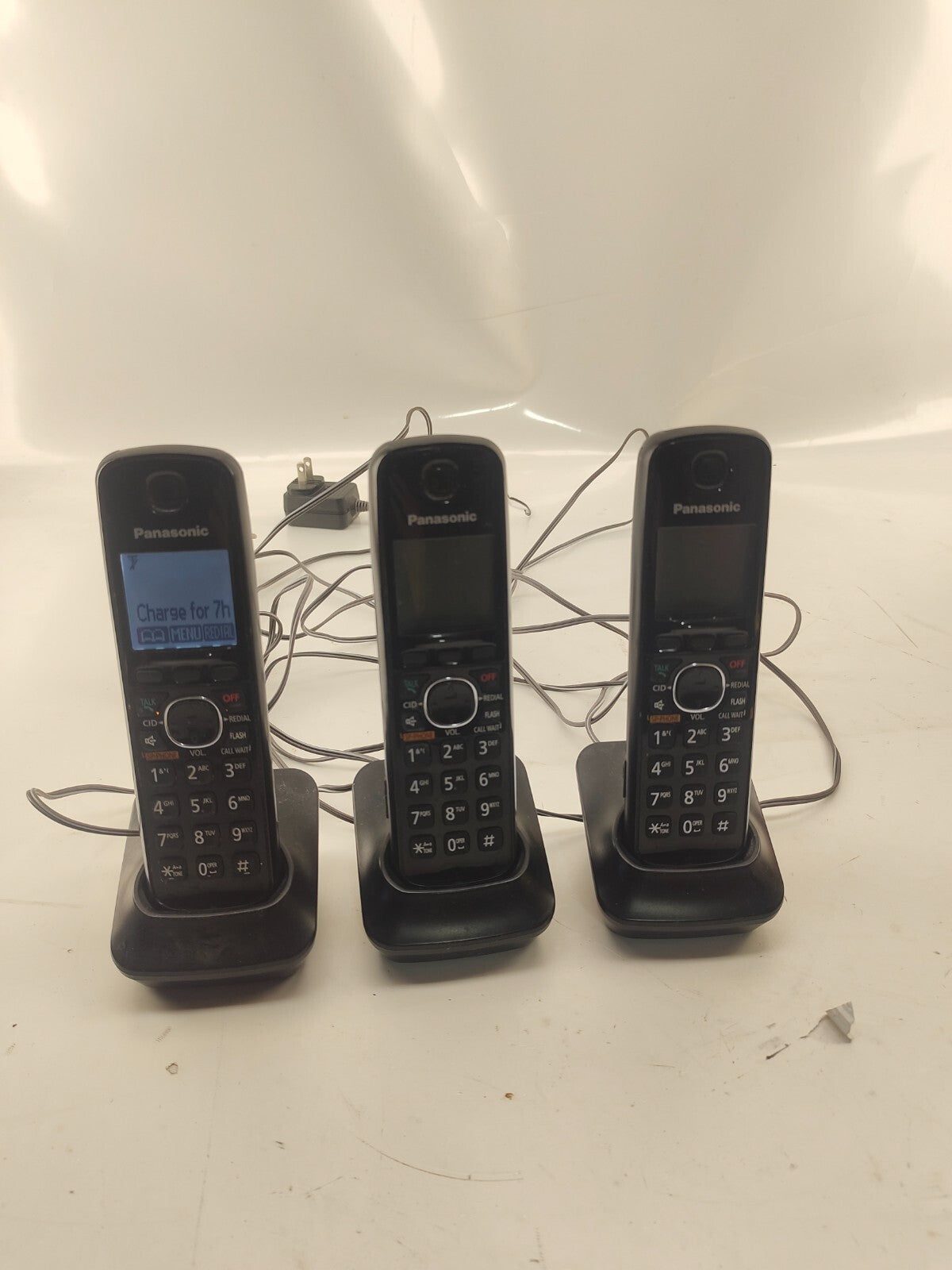 Panasonic KX-TG6641 Digital Cordless Home Phone - Set of 3