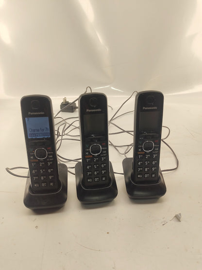Panasonic KX-TG6641 Digital Cordless Home Phone - Set of 3