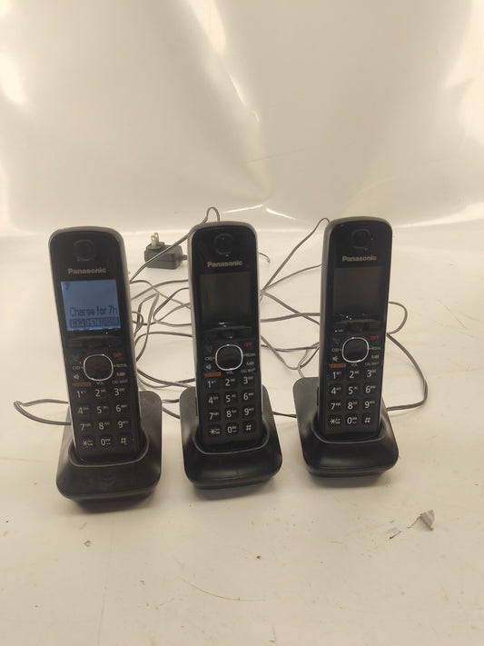 Panasonic KX-TG6641 Digital Cordless Home Phone - Set of 3