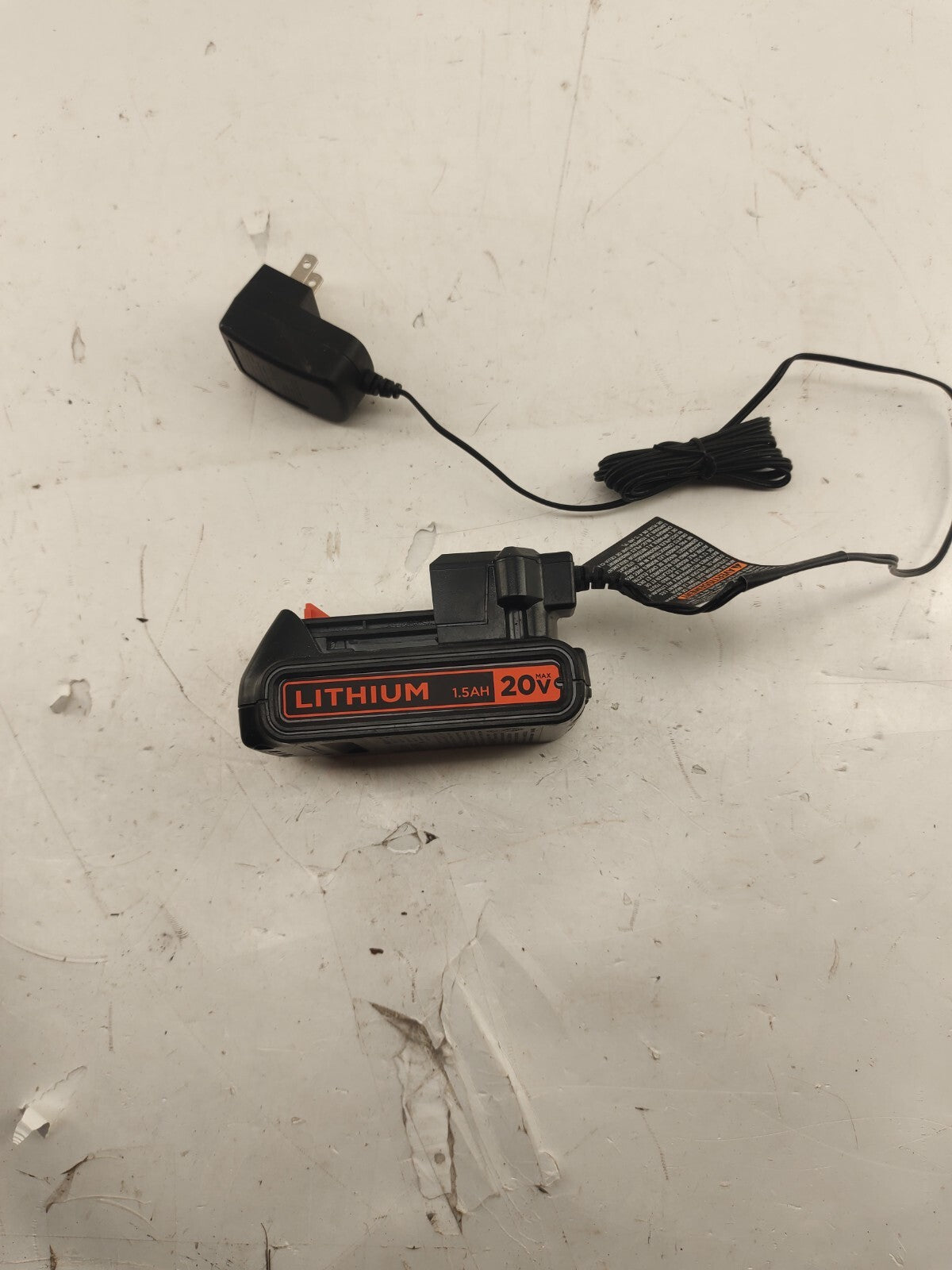 GENUINE BLACK & DECKER LBXR2020 2AH 20 V OLT LI-ION BATTERY FOR LCS1020 LSW321