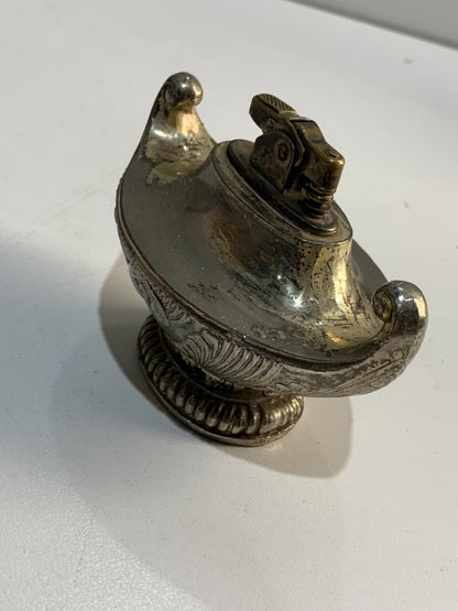 Vintage Aladdin Genie Lamp Style Tabletop Cigarette Lighter