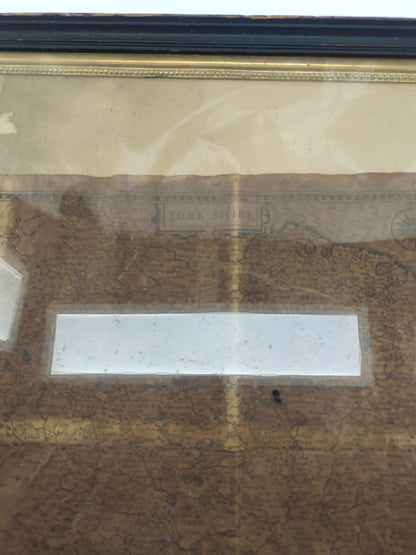 Antique Map The North Riding of Yorkshire - Frame