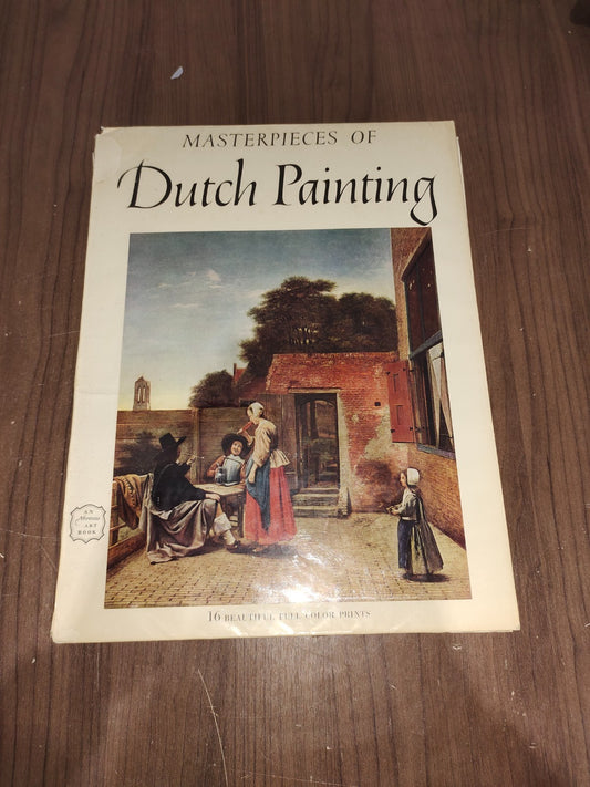 Vintage Rare Collectible - An Abrams Art Book - Dutch Painting