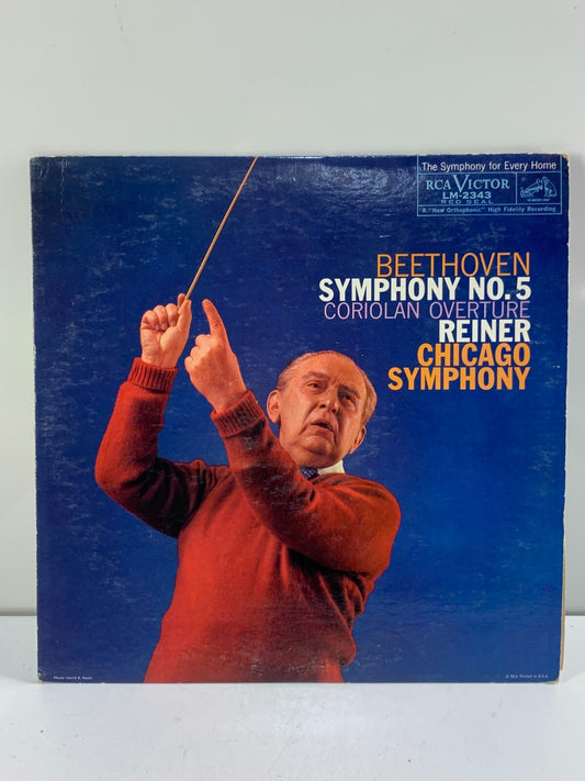 Beethoven/Reiner-Symphony No. 5, In C Minor, Op. 67/ Coriol LSC-2343 Vinyl 12"