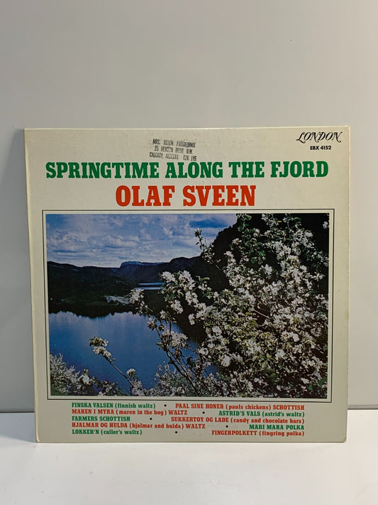 RARE Olaf Sveen Signed Vinyl - Springtime Along The Fjord