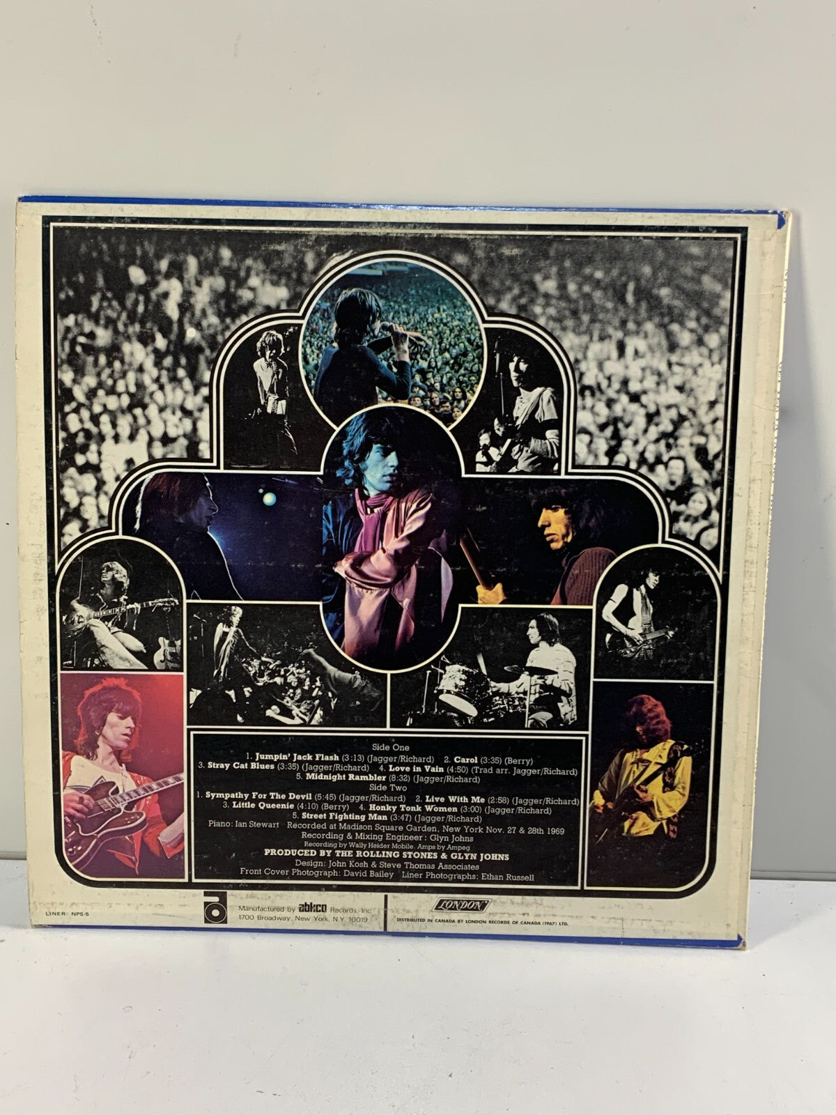 The Rolling Stones Get Yer Ya-Ya's Out Record Vinyl LP