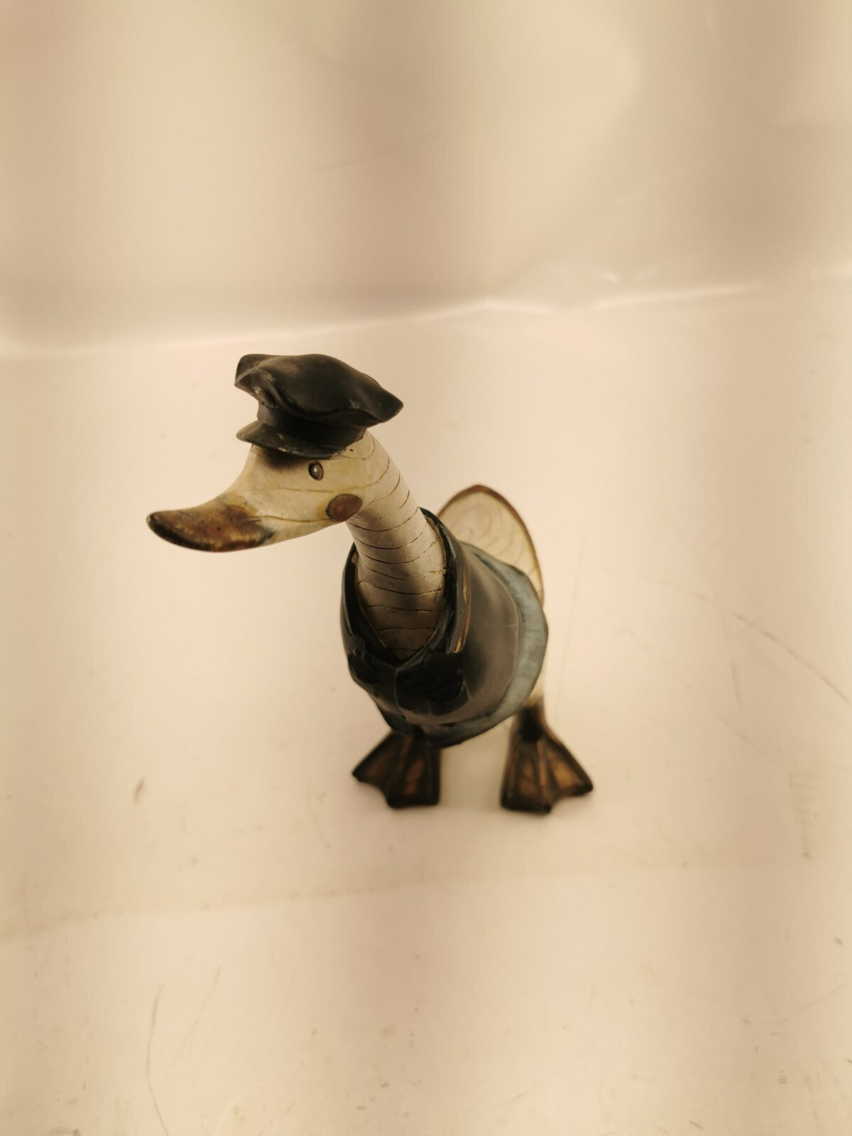 Vintage Tii collection resin Duck police man figurines Hand crafted.