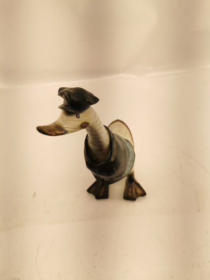Vintage Tii collection resin Duck police man figurines Hand crafted.