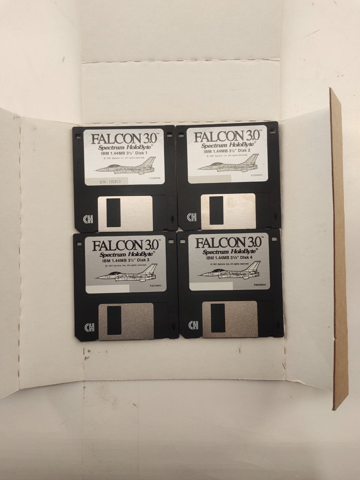 Falcon 3.0 Operation Fighting Tiger PC Game Floppy