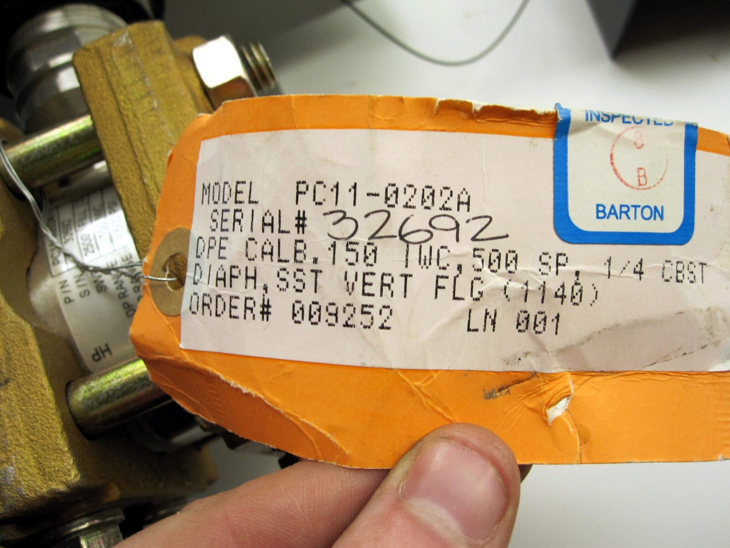 Barton Scanner 1140 PC11-0202A RTU Hardware Unit