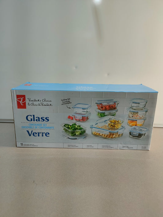 President's Choice Glass Container Set