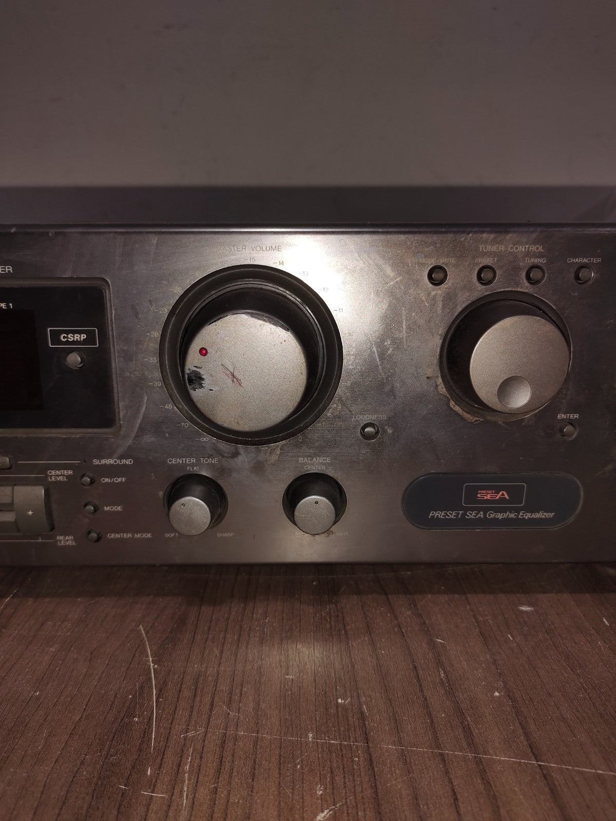 JVC RX-717VTN AUDIO/VIDEO Control Receiver Dolby Surround AV Compu Link