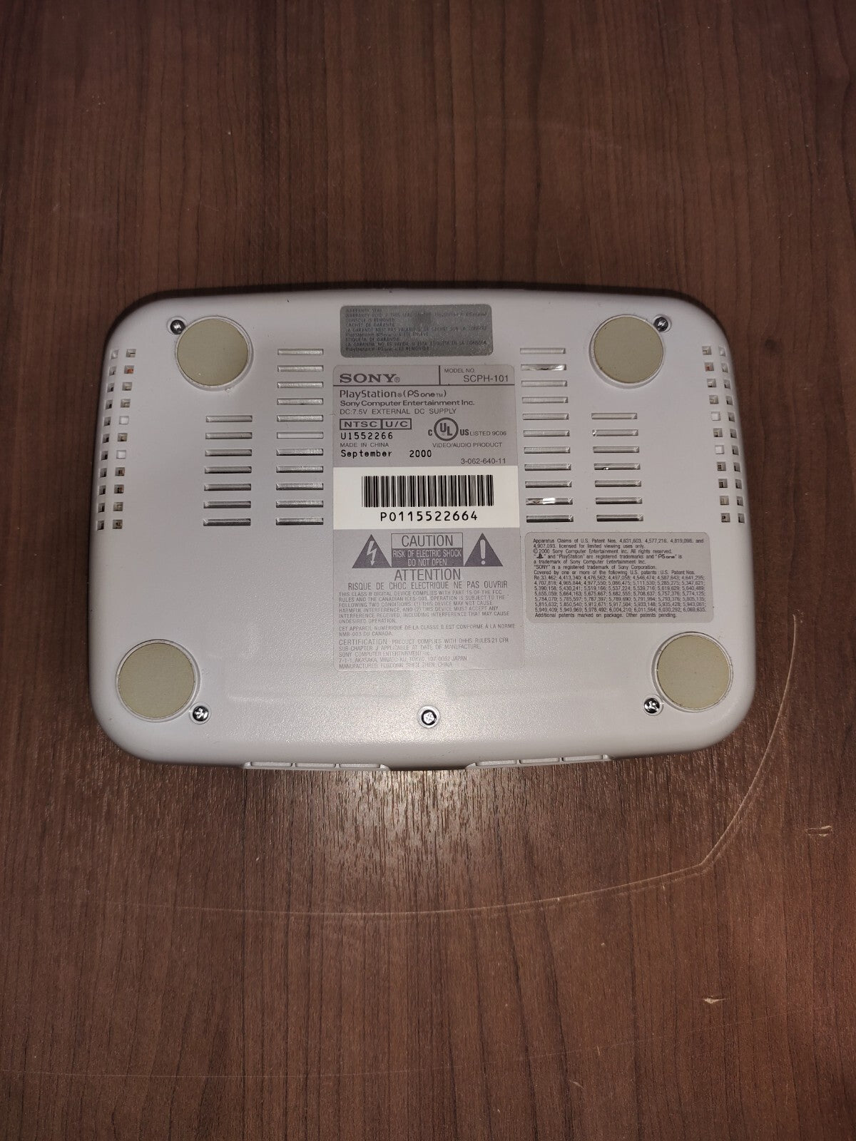PS1 Slim Console PSOne SCPH-101