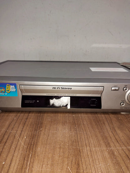 Sony SLV-N77 Video Cassette Recorder VHS Player Tested Works - No Remote