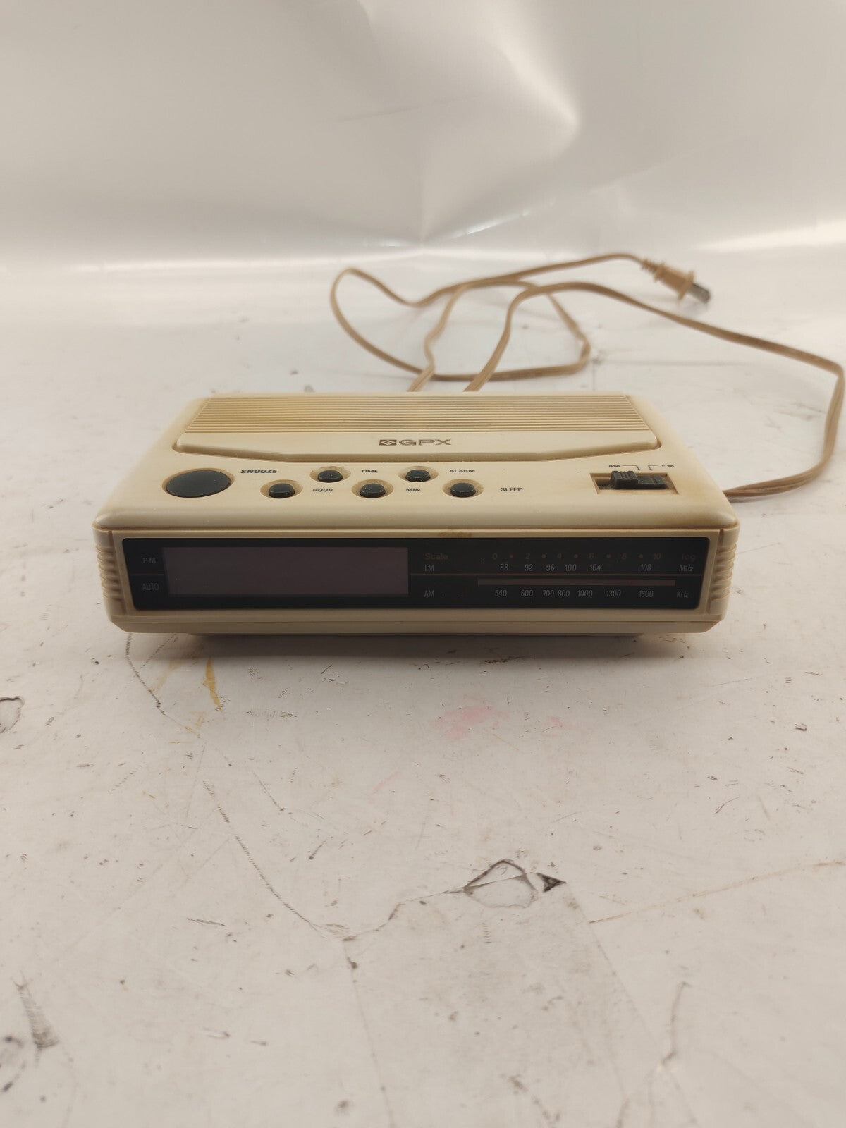 Vintage GPX Clock Radio and Radios - AM/FM/Alarm