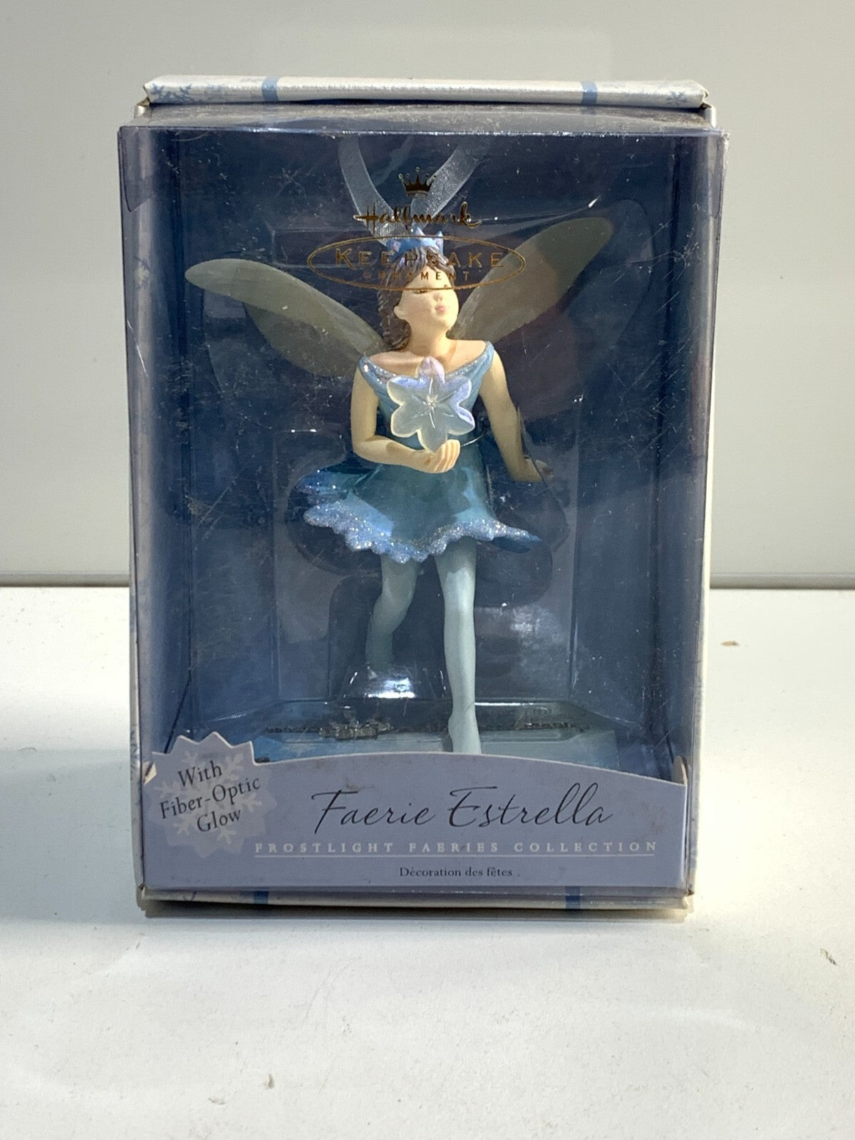 Hallmark Keepsake Ornament Faerie Estrella in Box Fiber Optic Glow Christmas NEW