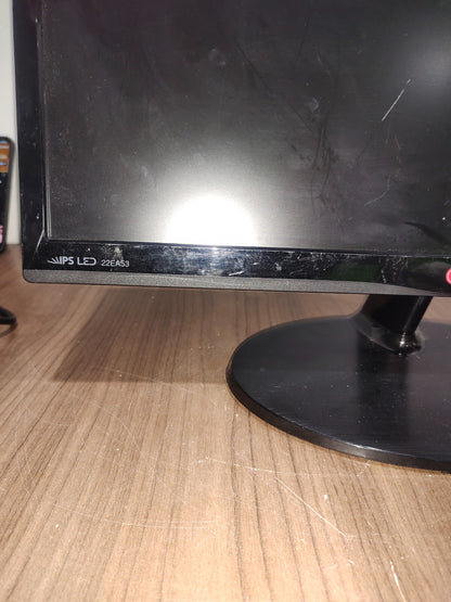 LG Flatron 22 inch Class Slim IPS LED Widescreen Monitor - 22EA53T-P