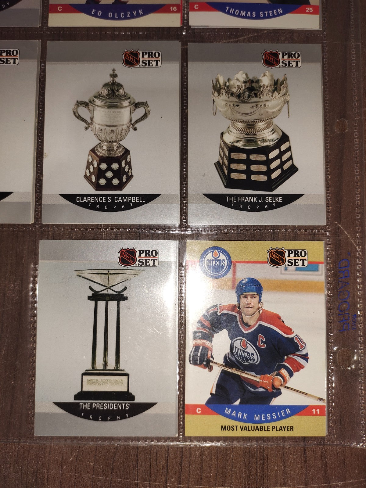Rare Collectible NHL - Assorted Cards (Set - 7-77) PRO-SET - Set of 16 Cards