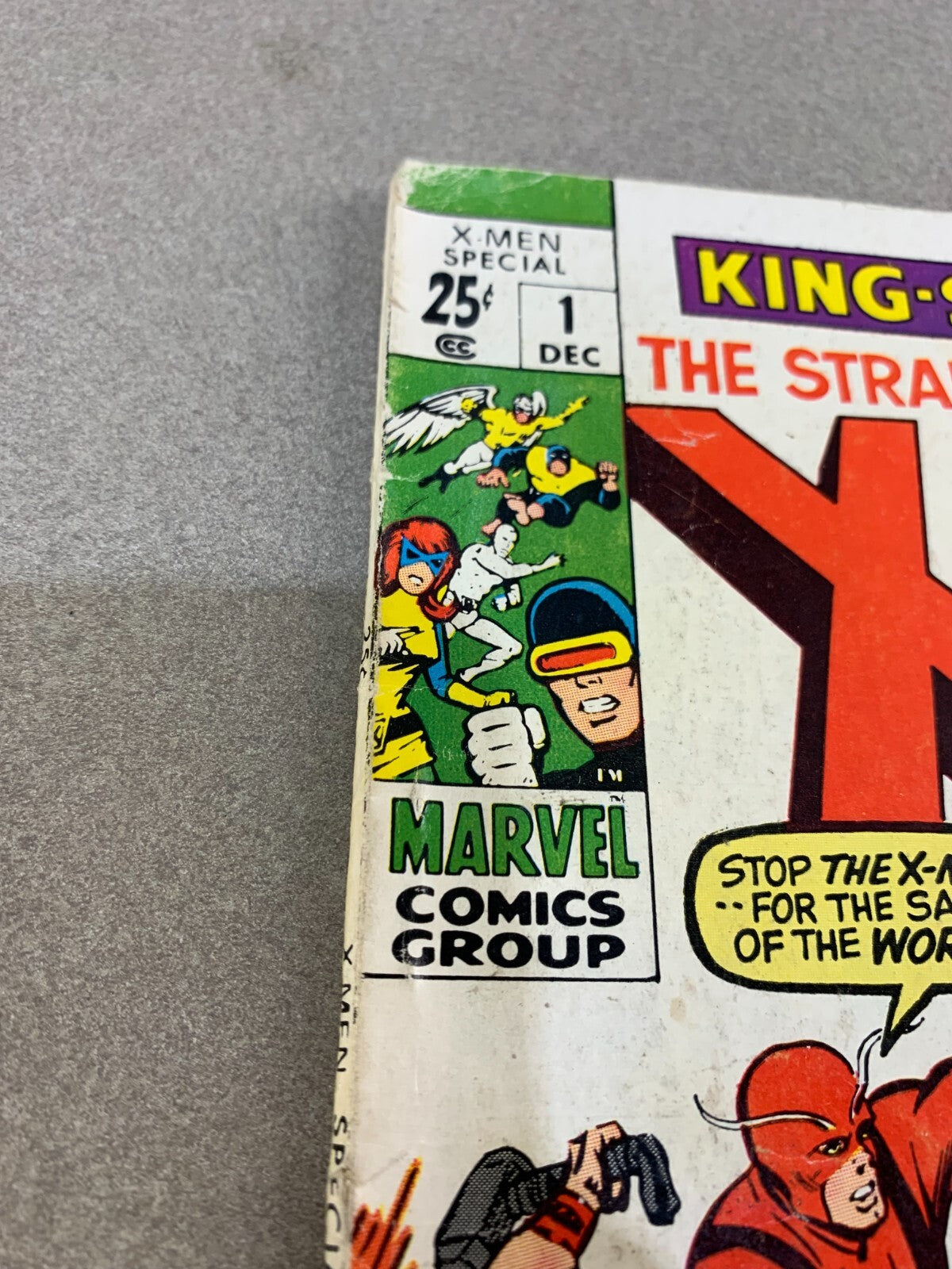 X-Men Annual #1 (1970) FN 6.0 Jack Kirby Cover Sentinels Magneto Marvel Giant