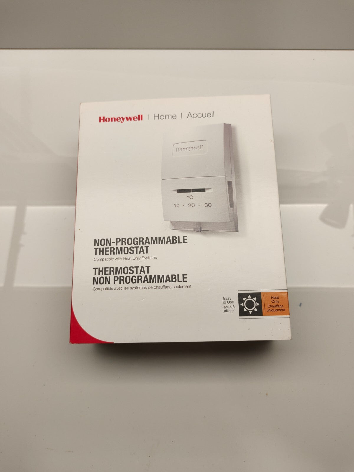 Honeywell Home Round Thermostat Heat Only Non-Programable