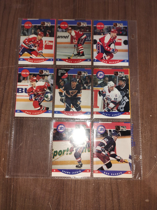 Rare Collectible NHL - Assorted Cards (Set - 6) PRO-SET - Set of 16 Cards