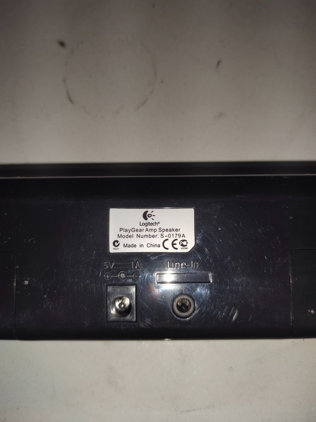 Haut-parleur amplifié Logitech PlayGear pour Sony PSP, modèle S-0179A