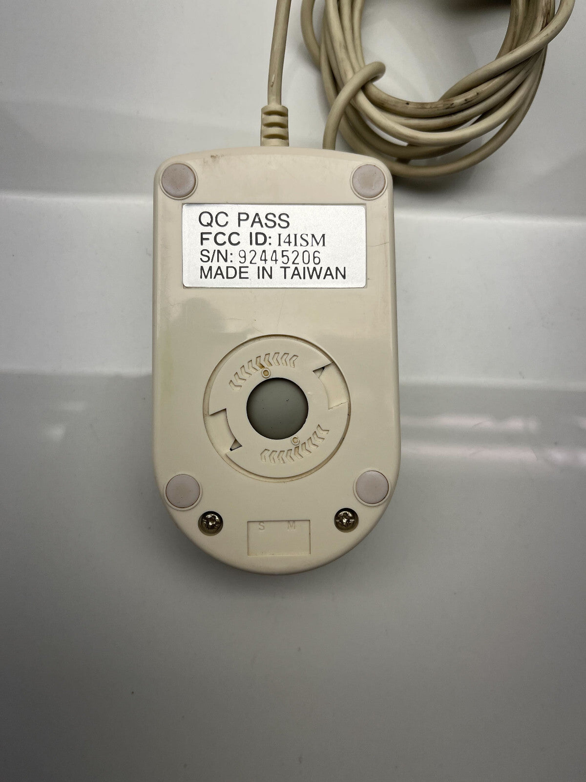 Vintage ASI 2 Button Serial Ball Mouse 141SM