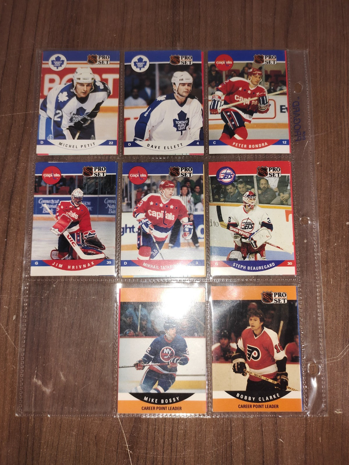 Rare Collectible NHL - Assorted Cards (Set - 7) PRO-SET - Set of 16 Cards